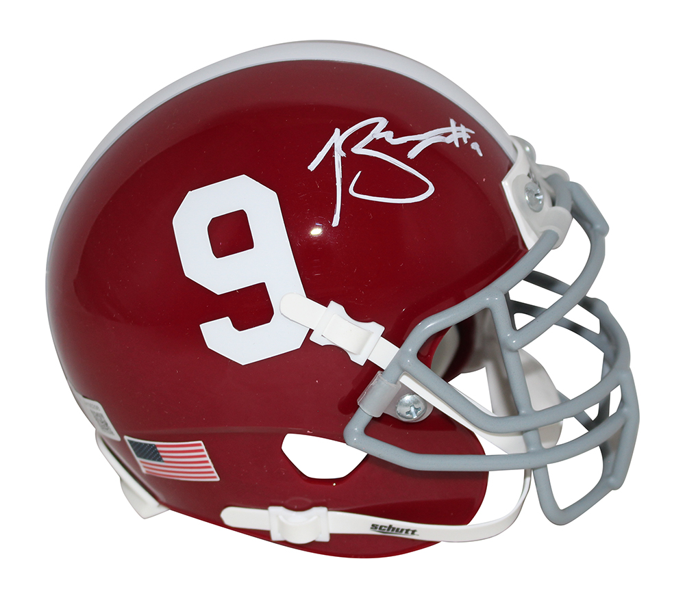 Bryce Young Autographed Alabama Crimson Tide Schutt Mini Helmet BAS