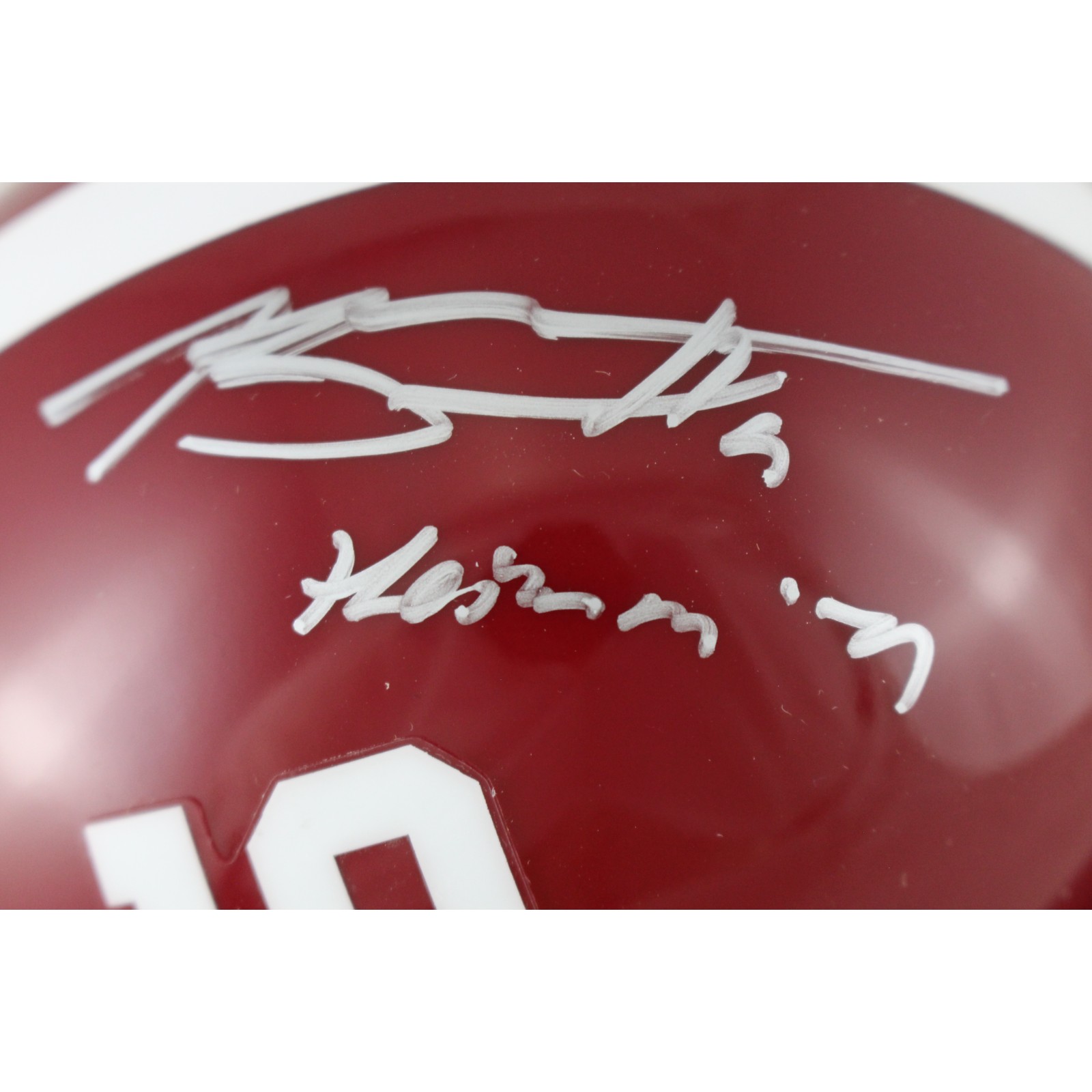 Bryce Young Autographed Alabama Crimson Tide Mini Helmet Beckett Witness 53688 2 Bryce Young Autographed Alabama Crimson Tide Mini Helmet Beckett Witness 53688