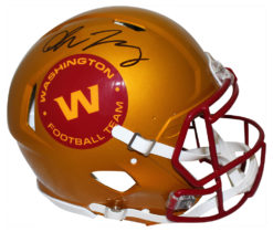 Chase Young Signed Washington Football Team Authentic Flash Helmet FAN