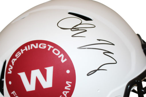 Chase Young Signed Washington Football Team Authentic Lunar Helmet FAN