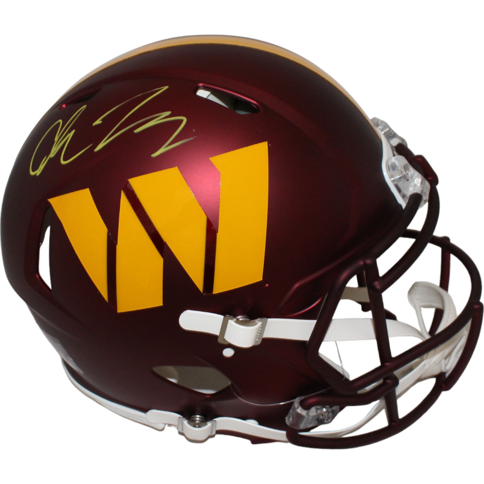 Chase Young Signed Washington Commanders Authentic Helmet FAN