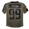 Chase Young Signed Washington Football Team Nike Salute L Jersey FAN