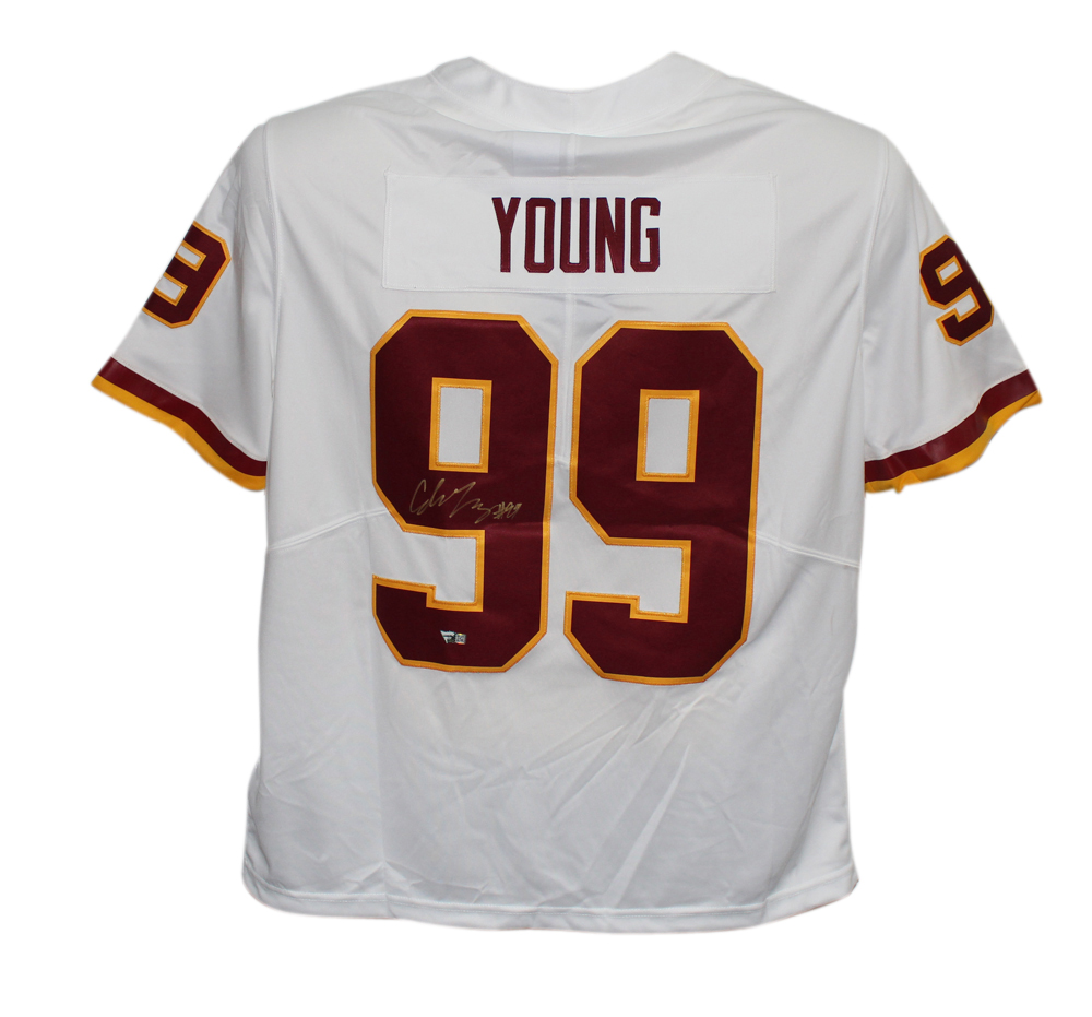 young signed jersey