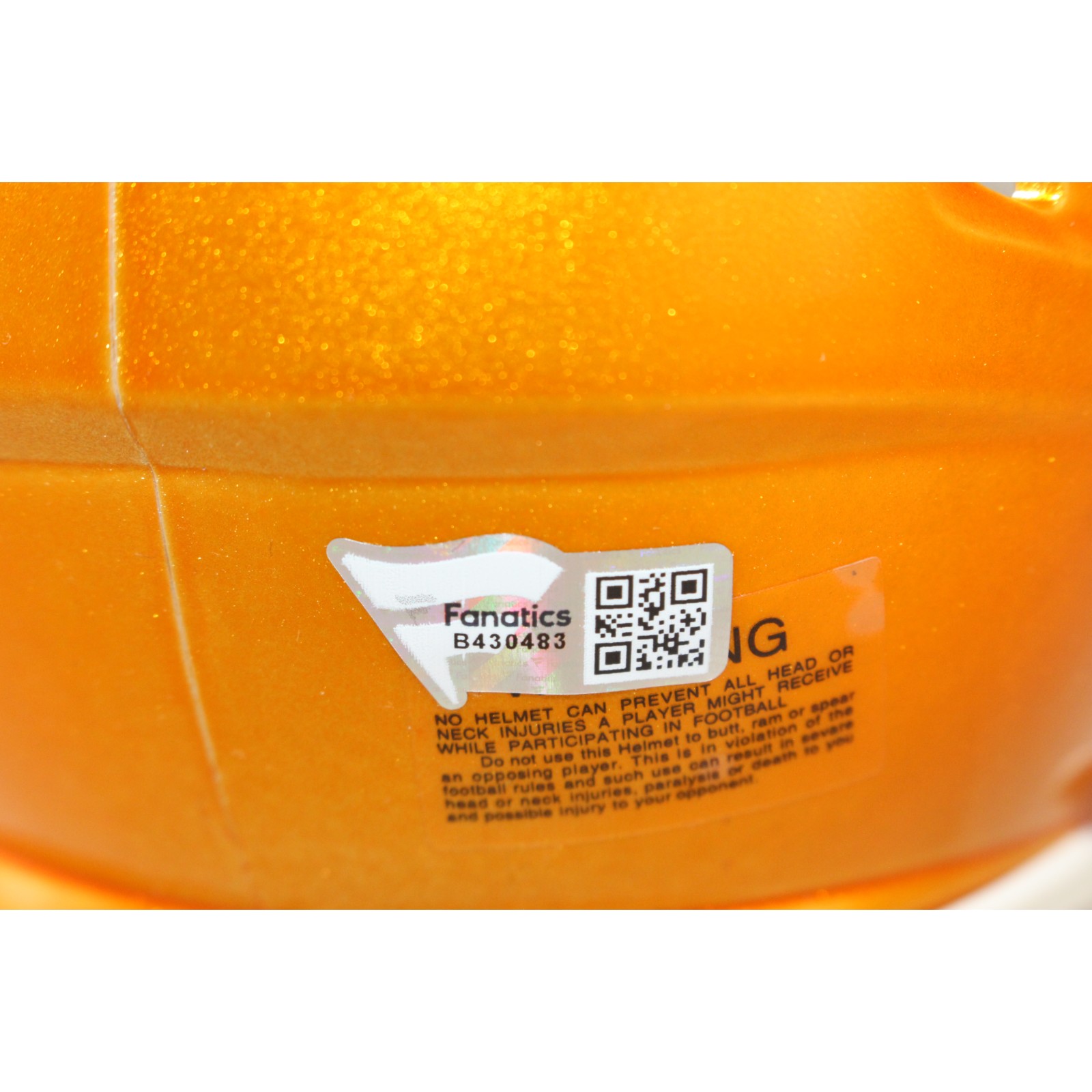 Chase Young Signed Washington Commanders Flash Mini Helmet DPOY Fanatics 53689 5 Chase Young Signed Washington Commanders Flash Mini Helmet DPOY Fanatics 53689