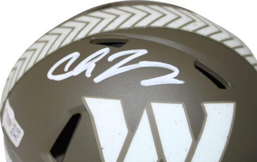 Chase Young Signed Washington Commnaders salute Mini Helmet FAN