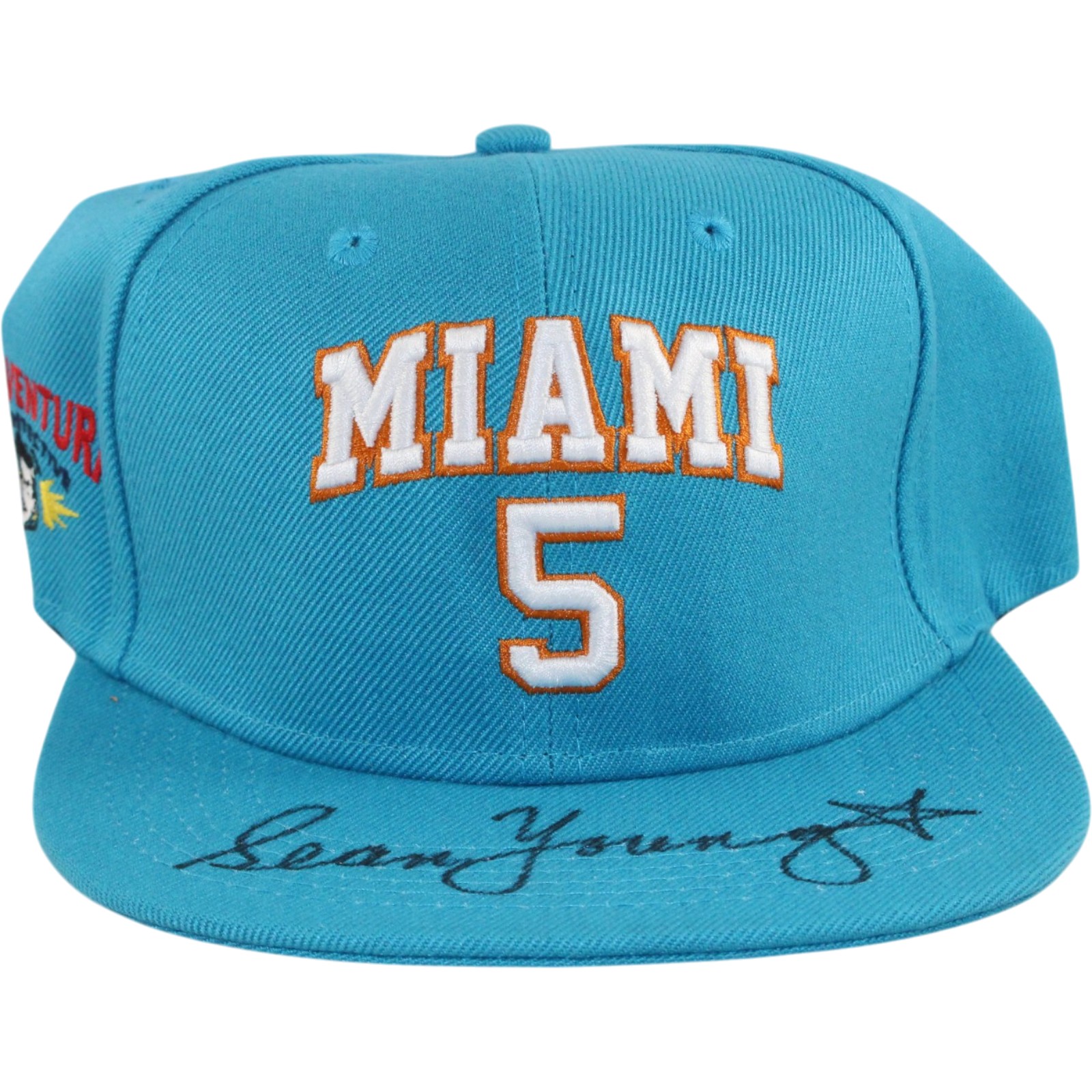 Sean Young "Ray Finkle" Autographed Collectible Ace Ventura Hat BAS black 55784