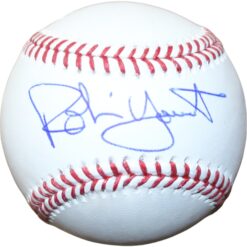 Robin Yount Autographed Milwaukee Brewers OML Baseball Beckett