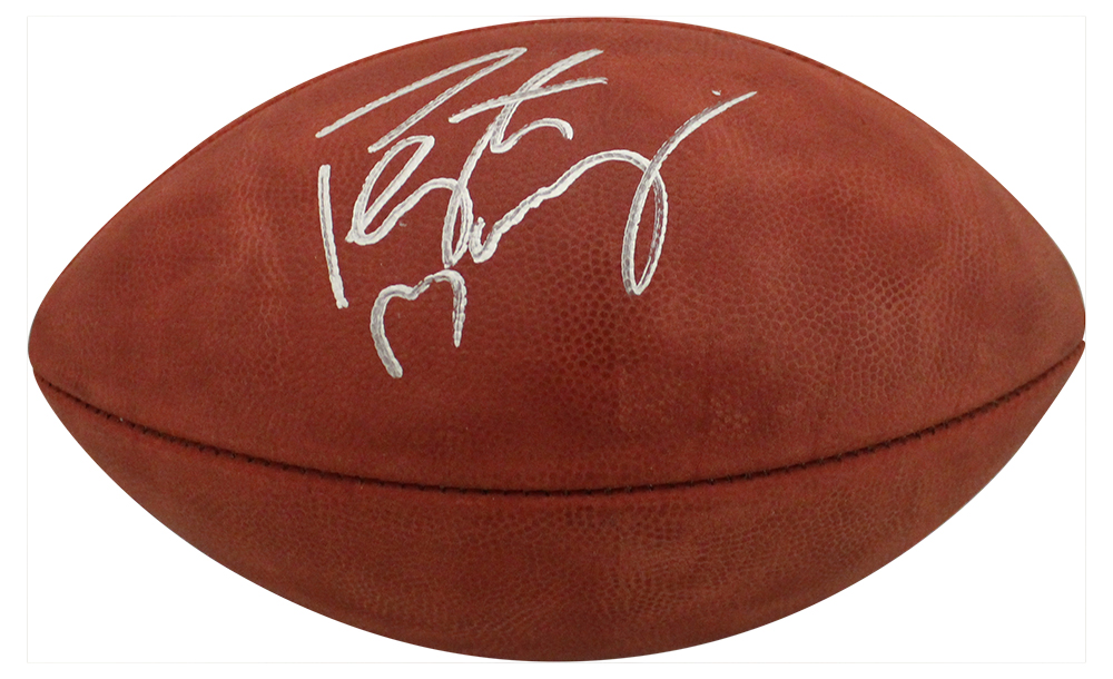 Peyton Manning Autographed Denver Broncos Official SB 50 Football FAN 29423