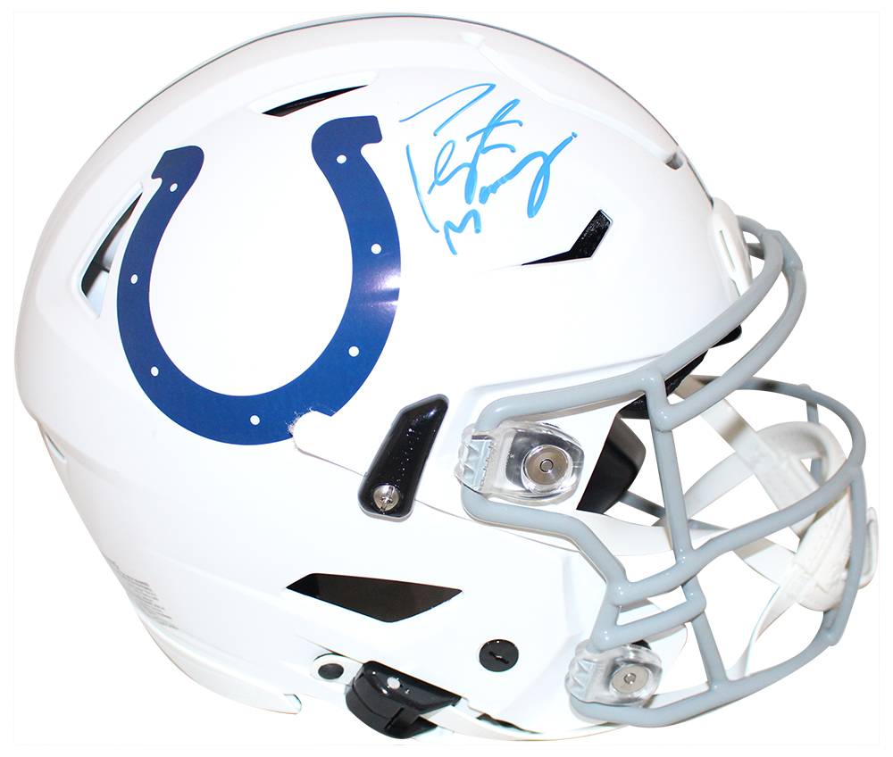 Peyton Manning Signed Indianapolis Colts Authentic Speed Flex Helmet FAN 29424