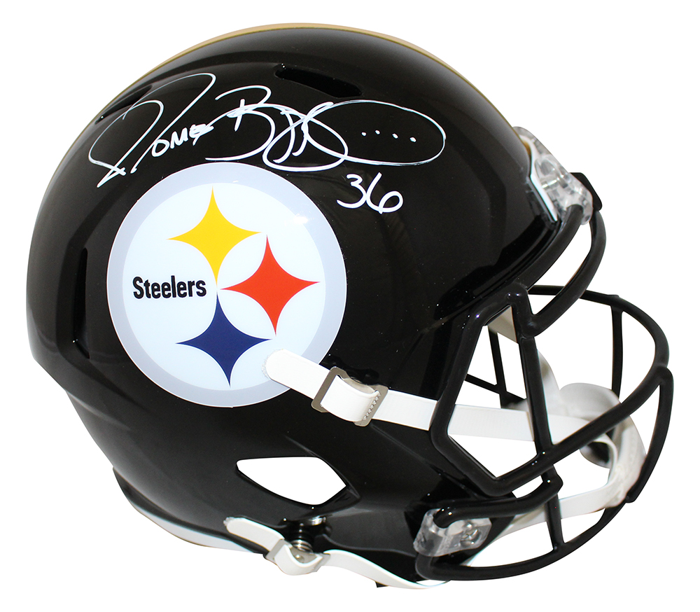 Jerome Bettis Autographed Pittsburgh Steelers F/S Speed Helmet BAS 31207