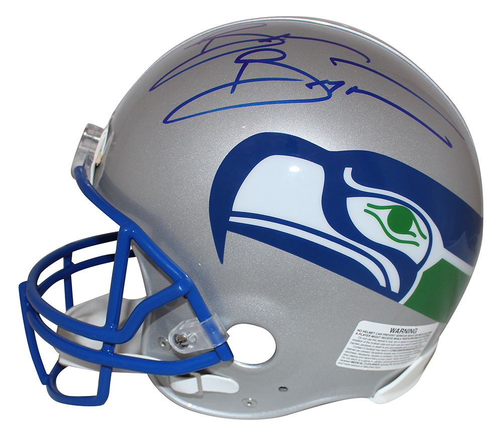 Brian Bosworth Autographed Seattle Seahawks Authentic 83-01 Helmet BAS 31216