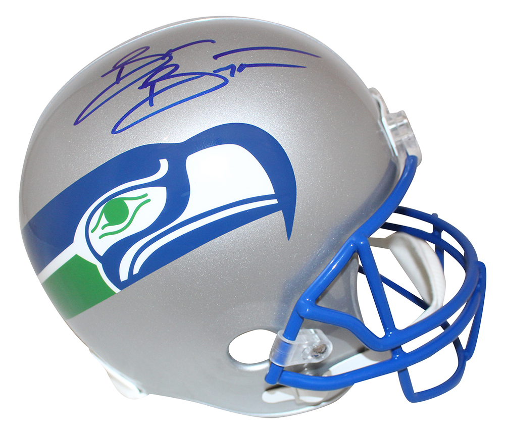 Brian Bosworth Autographed Seattle Seahawks  F/S 83-01 Helmet BAS 31218