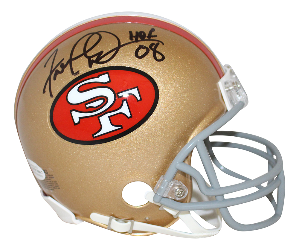 Fred Dean Autographed San Francisco 49ers 64-95 Mini Helmet HOF BAS 31224