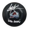 Cale Makar Autographed/Signed Colorado Avalanche Official Puck FAN 31227