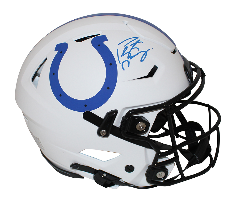 Peyton Manning Signed Colts Authentic Lunar Speed Flex Helmet FAN