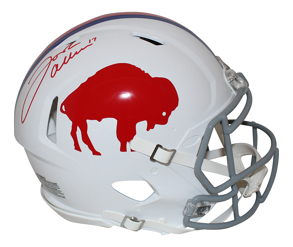 Josh Allen Autographed Buffalo Bills 65-73 Authentic Speed Helmet BAS 31282
