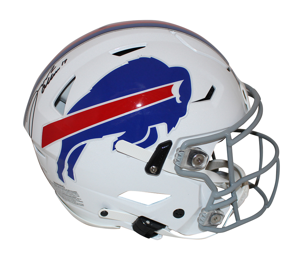 Josh Allen Autographed Buffalo Bills Authentic Speed Flex Helmet BAS 31284
