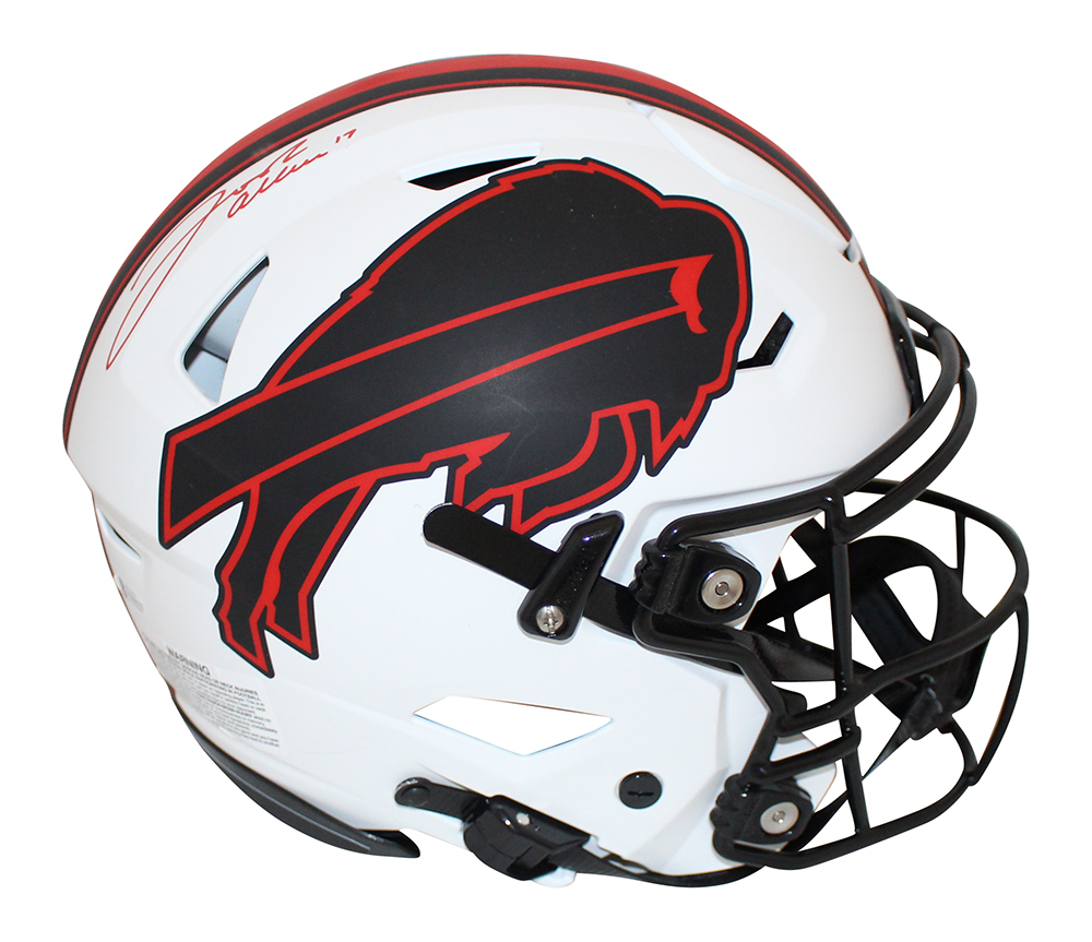 Josh Allen Autographed Buffalo Bills Authentic Lunar Speed Flex Helmet BAS 31285