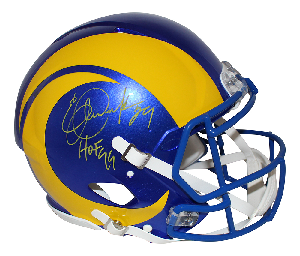 Eric Dickerson Signed Los Angeles Rams Authentic 2020 Speed Helmet BAS  31294 – Denver Autographs