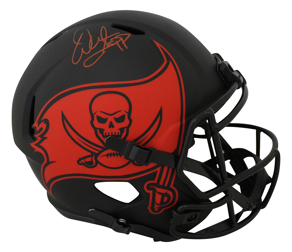 Warren Sapp Signed Tampa Bay Buccaneers F/S Eclipse Speed Helmet BAS 31360