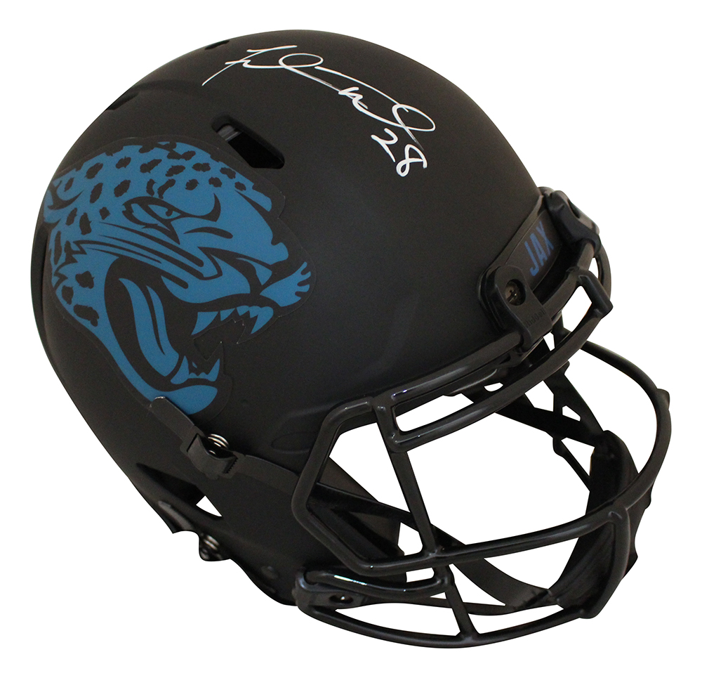 Fred Taylor Signed Jacksonville Jaguars Authentic Eclipse Speed Helmet BAS 31369