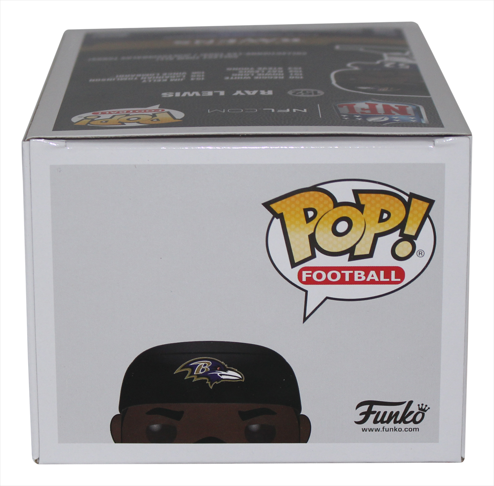 Ray Lewis Autographed/Signed Baltimore Ravens NFL Funko Pop #152 BAS 31492