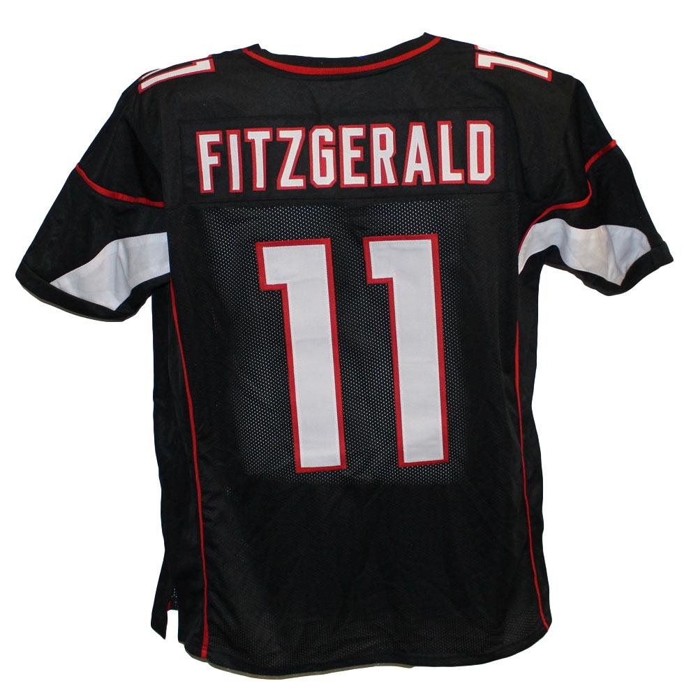 Larry Fitzgerald Custom Pro Style Black XL Jersey 29454