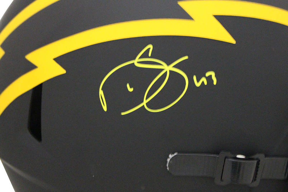 Darren Sproles Autographed San Diego Chargers F/S Eclipse Helmet BAS 31502