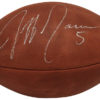 Jeff Garcia Autographed San Francisco 49ers Official Tagliabue Football JSA 30925