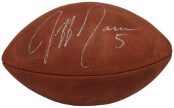 Jeff Garcia Autographed San Francisco 49ers Official Tagliabue Football JSA 30925