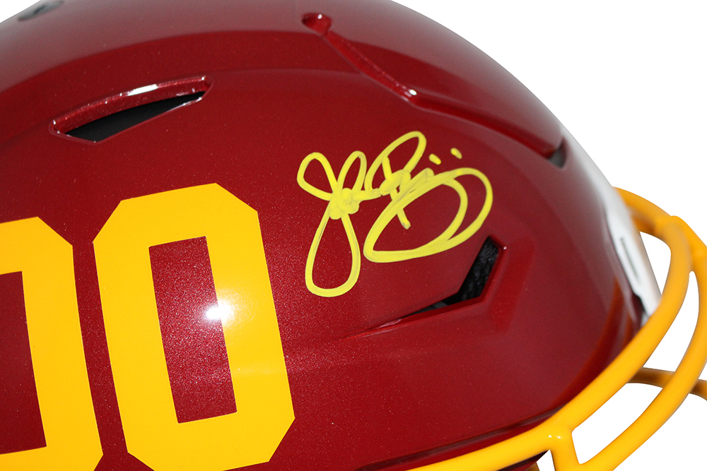 John Riggins Signed Washington Football Authentic Speed Flex Helmet BAS 31406