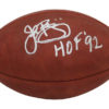 John Riggins Autographed Washington Redskins Official Football HOF BAS 31407