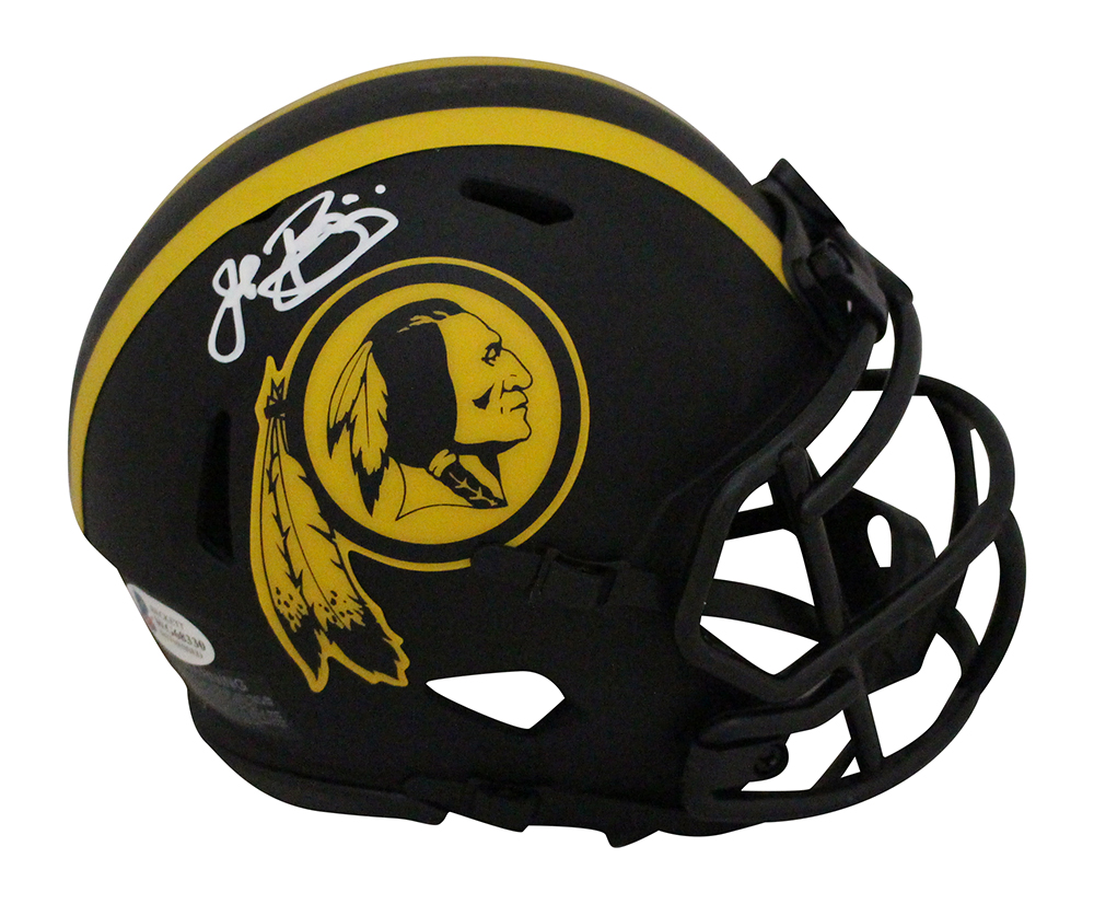 John Riggins Autographed Washington Redskins Eclipse Mini Helmet BAS 31410
