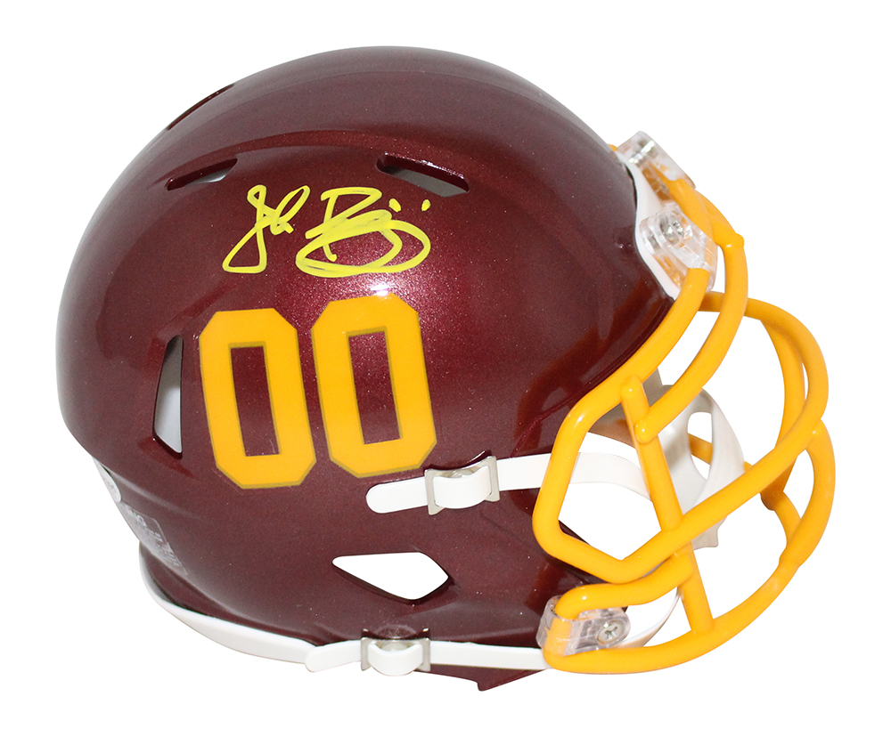 John Riggins Signed Washington Football Team 2020 Speed Mini Helmet BAS 31412