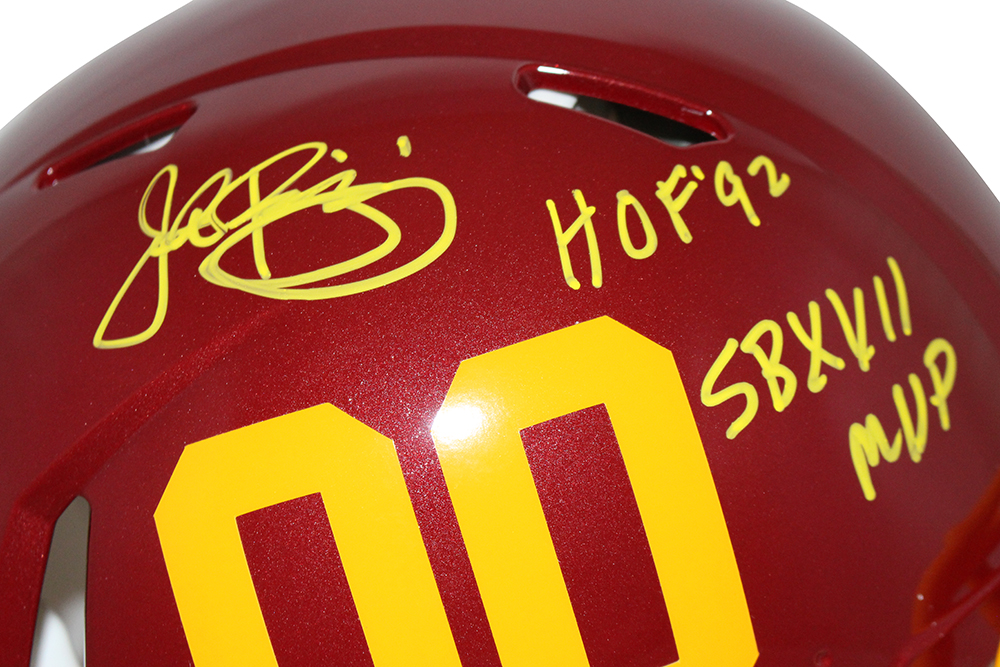 John Riggins Signed Washington Football Authentic 2020 Speed Helmet BAS 31414