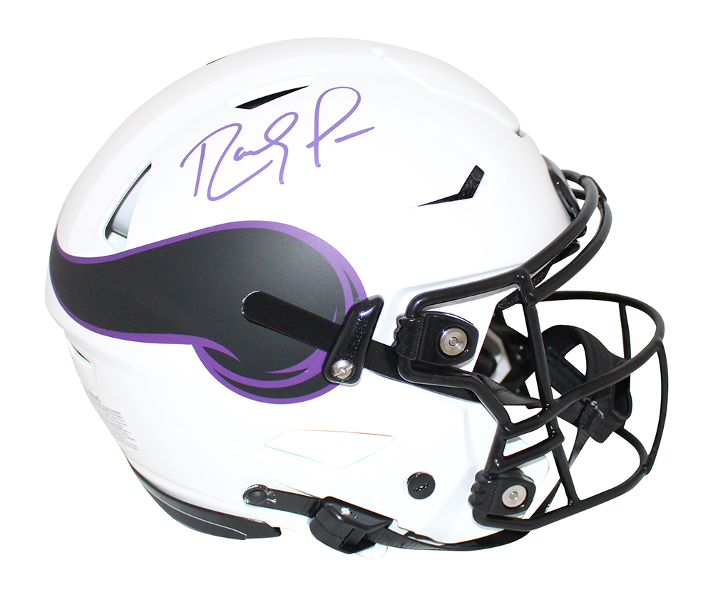 Randy Moss Autographed Vikings Authentic Lunar Speed Flex Helmet BAS 31591