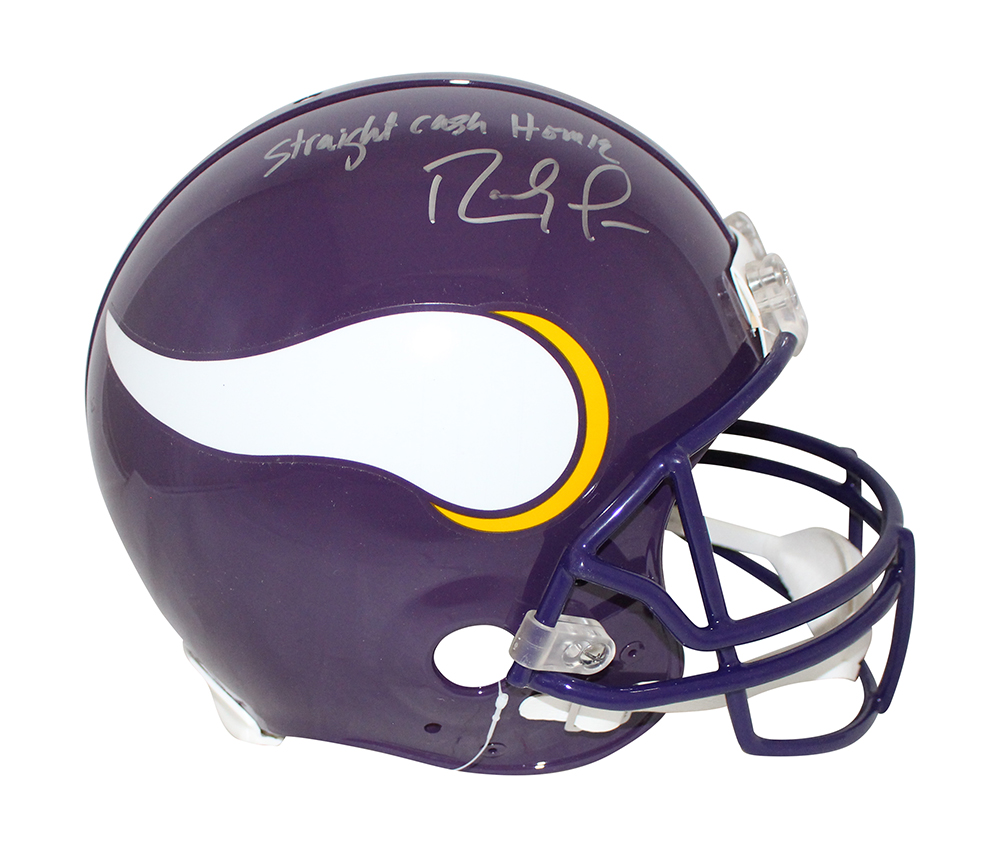 Randy Moss Autographed Minnesota Vikings VSR4 Authentic Helmet BAS 31599