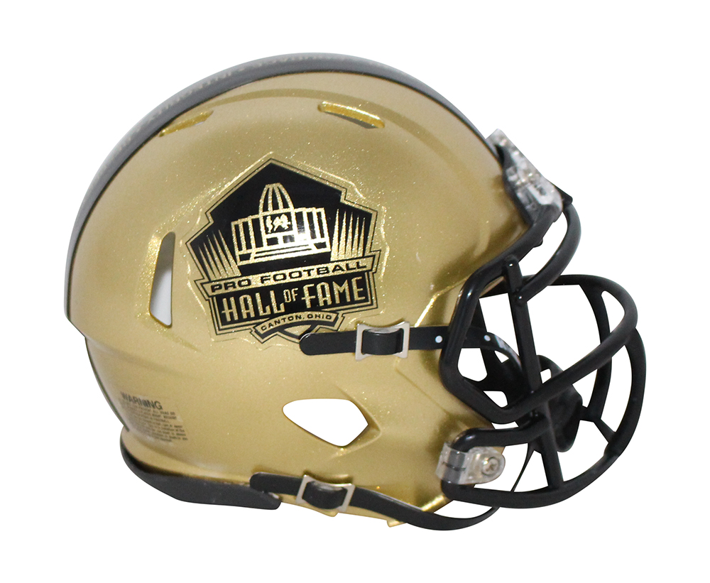 Hall Of Fame Gold NFL Centennial Celebration Mini Helmet New In Box 31695