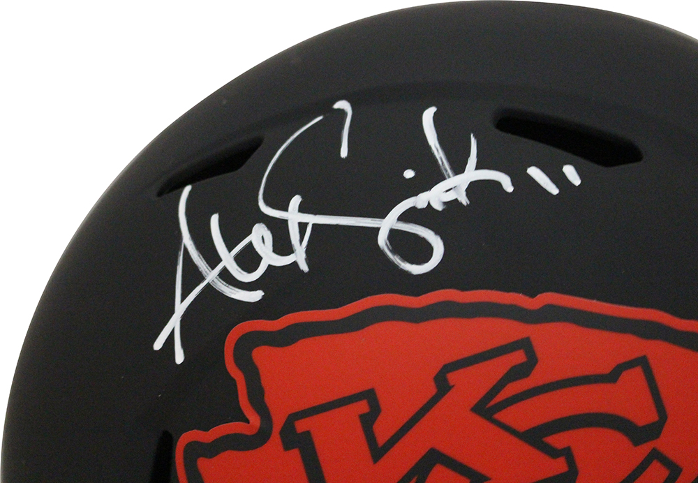 Alex Smith Autographed Kansas City Chiefs F/S Eclipse Speed Helmet BAS 31739
