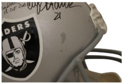 Oakland Raiders Greats Signed F/S Replica Helmet 15 Sigs John Madden JSA 31886