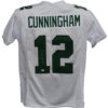 Randall Cunningham Autographed/Signed Pro Style White XL Jersey BAS 30340
