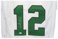 Randall Cunningham Autographed/Signed Pro Style White XL Jersey BAS 30340