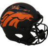 Terrell Davis Signed Denver Broncos F/S Eclipse Speed Helmet HOF BAS 32824