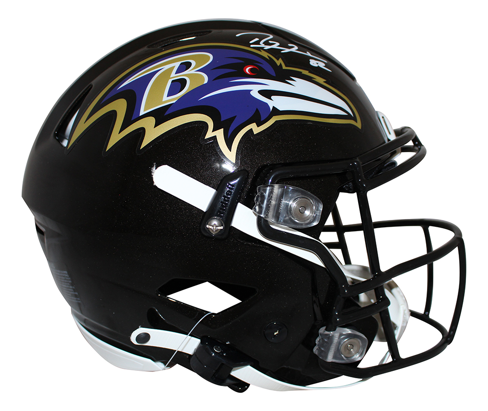 Ray Lewis Autographed Baltimore Ravens Authentic Speed Flex Helmet BAS 29510