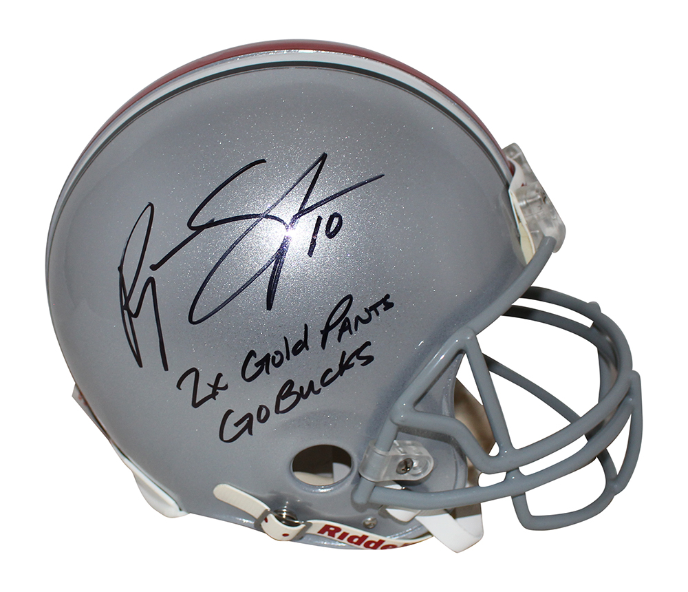 Ryan Shazier Autographed Ohio State Buckeyes Authentic Helmet JSA 32956