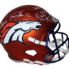 Three Amigos Autographed/Signed Denver Broncos F/S Blaze Helmet JSA