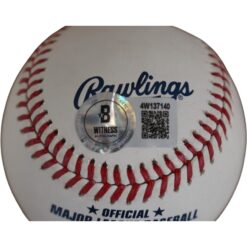 Miguel Cabrera Autographed Detroit Tigers OML Baseball 511 HR Beckett 54634