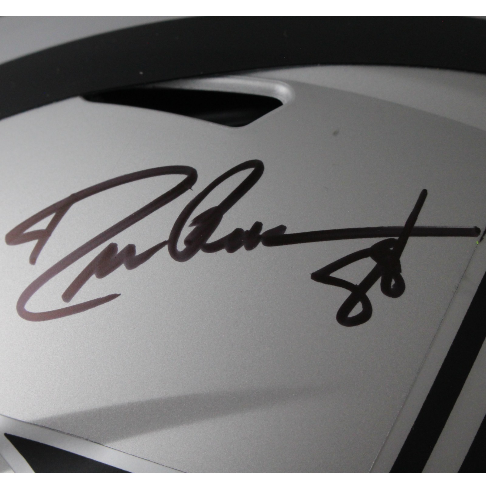 Staubach Dorsett Pearson Signed Dallas Cowboys Pro Rave Helmet Beckett 54616