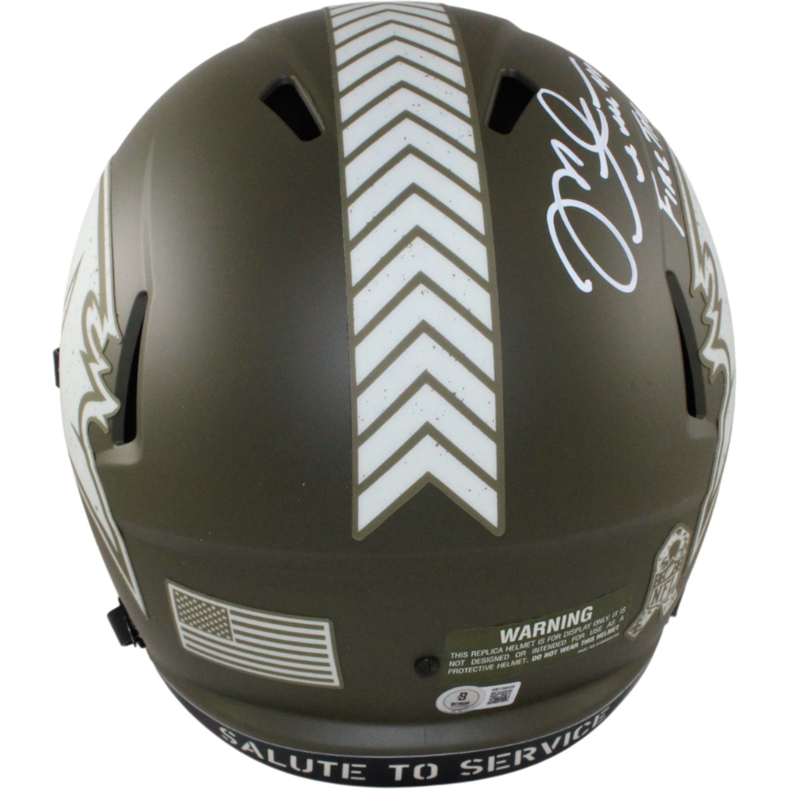 Mike Alstott Signed Tampa Bay Buccaneers F/S Helmet 22 STS Cannons Beckett 54606 3 Mike Alstott Signed Tampa Bay Buccaneers F/S Helmet 22 STS Cannons Beckett 54606