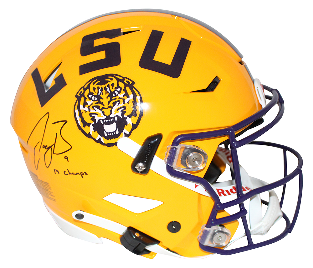 Joe Burrow Autographed LSU Tigers Authentic Speed Flex Helmet FAN 29560
